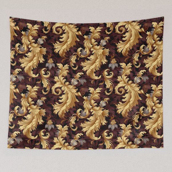 Item preview, Luxurious Baroque Collection with White and Gold Rod-Tone Accents designed and sold by AlienSkinEyes.
