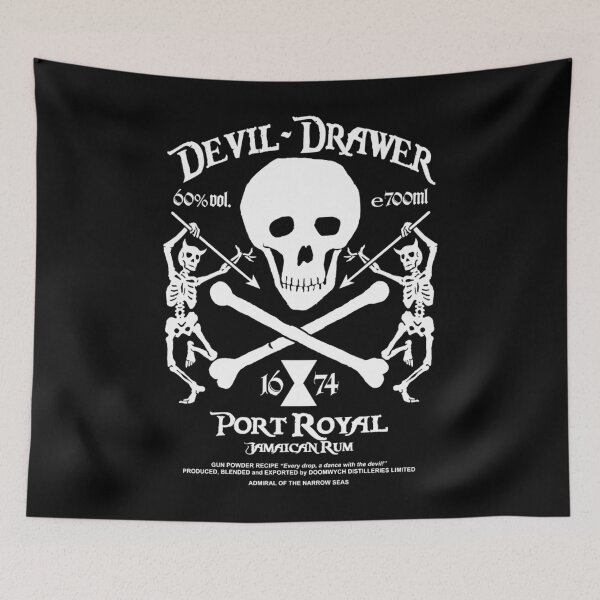 Item preview, Pirate  Devil-Drawer Rum  	 designed and sold by jzziieuo0.