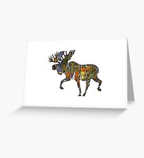 Moose Vibe Greeting Card