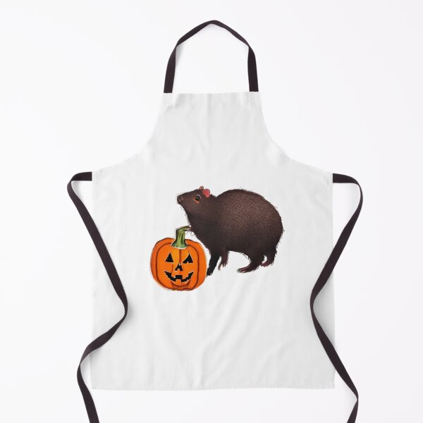Item preview, Cute capybara halloween pumpkin designed and sold by CuteCapybara.