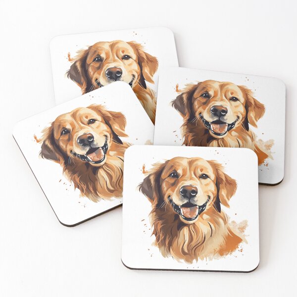 Item preview, Meet 'Oliver': Captivating Golden Retriever Icon Embodying Canine Grace designed and sold by Christian Weiss.