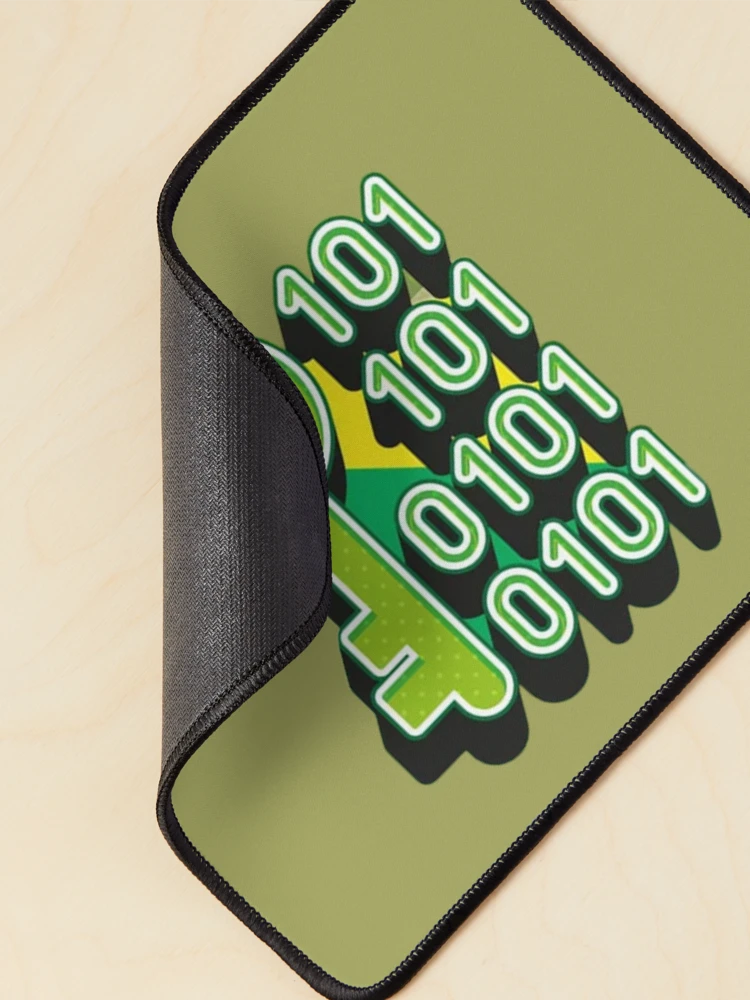 Thumbnail 2 of 5, Mouse Pad, Machine code designed and sold by CodeCrush.