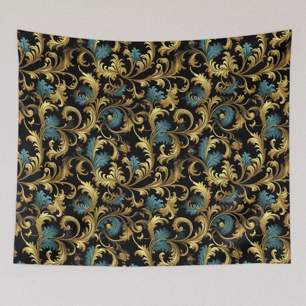 Item preview, Luxurious Baroque Collection with White and Gold Rod-Tone Accents designed and sold by AlienSkinEyes.