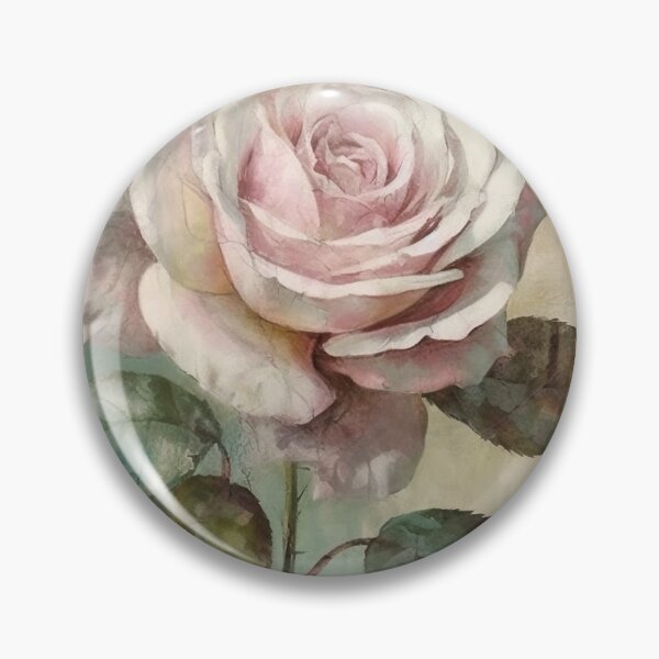 Item preview, Coquette aesthetic vintage painting of a rose designed and sold by Coquette Art.
