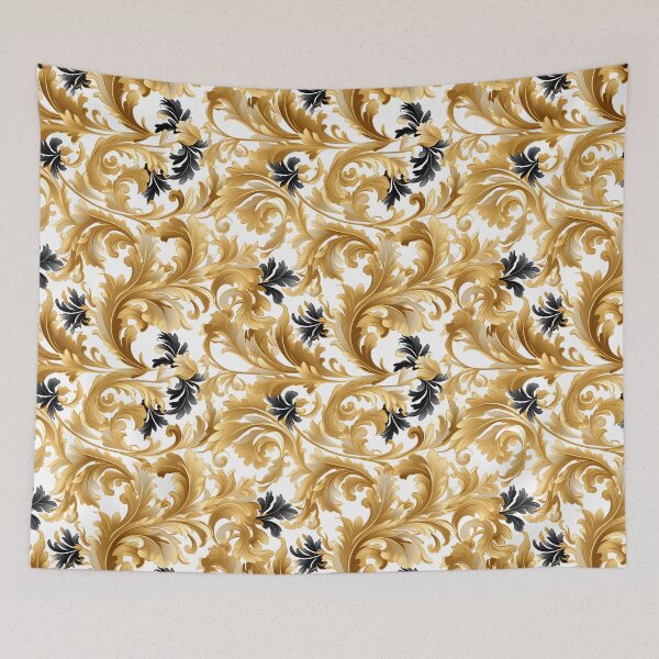 Item preview, Luxurious Baroque Collection with White and Gold Rod-Tone Accents designed and sold by AlienSkinEyes.