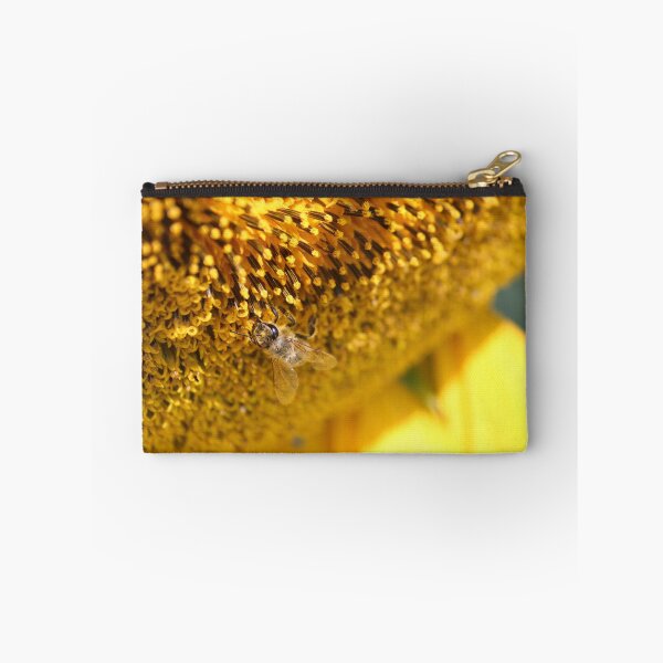 Item preview, bee on sunflower macro shot designed and sold by goceris.