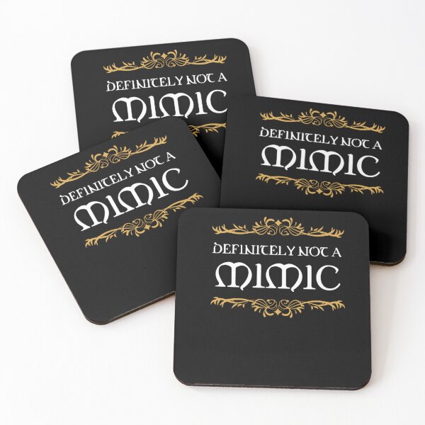 Item preview, Definitely not a Mimic Tabletop RPG Addict  	 designed and sold by clbkllcqroj47.