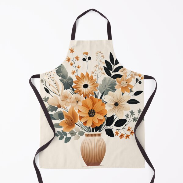 Aperçu de l'œuvre Vase de fleurs minimaliste créée et vendue par StudioRedKoala.