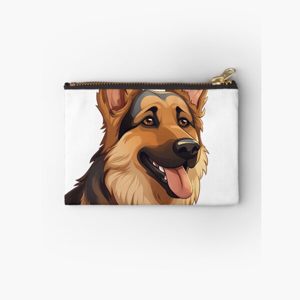 Item preview, Meet 'Max': Commanding German Shepherd Icon Exemplifying Canine Strength designed and sold by Christian Weiss.