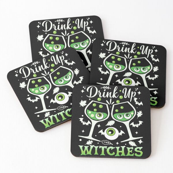 Item preview, Drink Up Witches | Funny Halloween Spooky Wine - Black designed and sold by PearlMoonGrapes.
