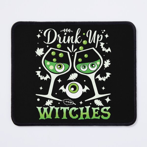 Item preview, Drink Up Witches | Funny Halloween Spooky Wine - Black designed and sold by PearlMoonGrapes.