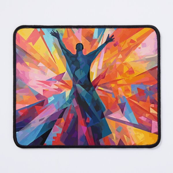 Item preview, Christ the Redeemer Statue Abstract Art (Brazil) designed and sold by ArsUrbis.
