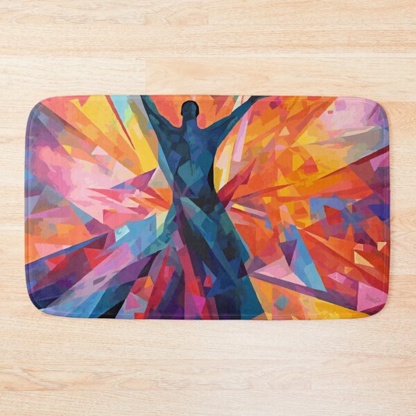 Item preview, Christ the Redeemer Statue Abstract Art (Brazil) designed and sold by ArsUrbis.