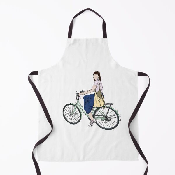 Item preview, The girl on the green bike  designed and sold by berecocopops.