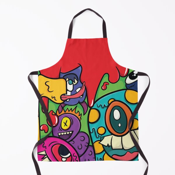 Item preview, Monster doodle (QuirkyDesign) designed and sold by Cosmodoody.