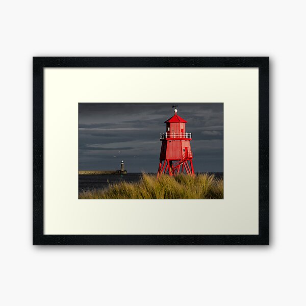Item preview, Herd Groyne Lighthouse, South Shields designed and sold by David Allan Photography.