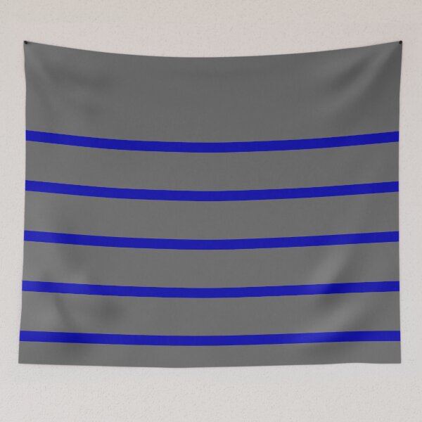 Item preview, Timeless Style of Blue Stripes - Grey designed and sold by radikaldezignz.