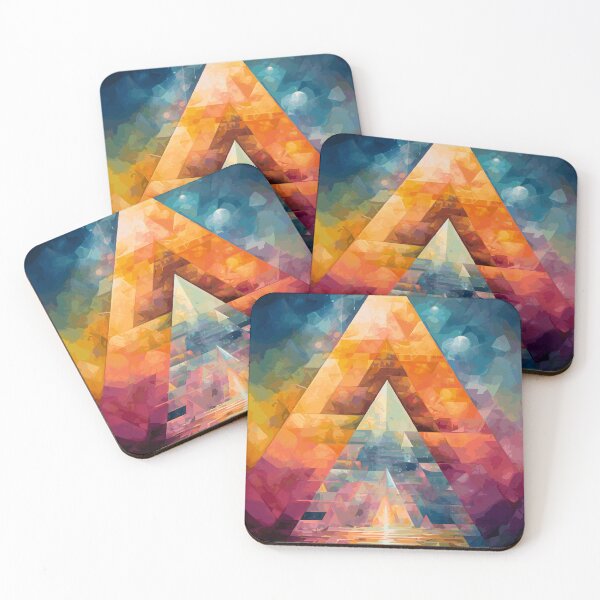 Item preview, Pyramids of Giza Abstract Art (Egypt) designed and sold by ArsUrbis.