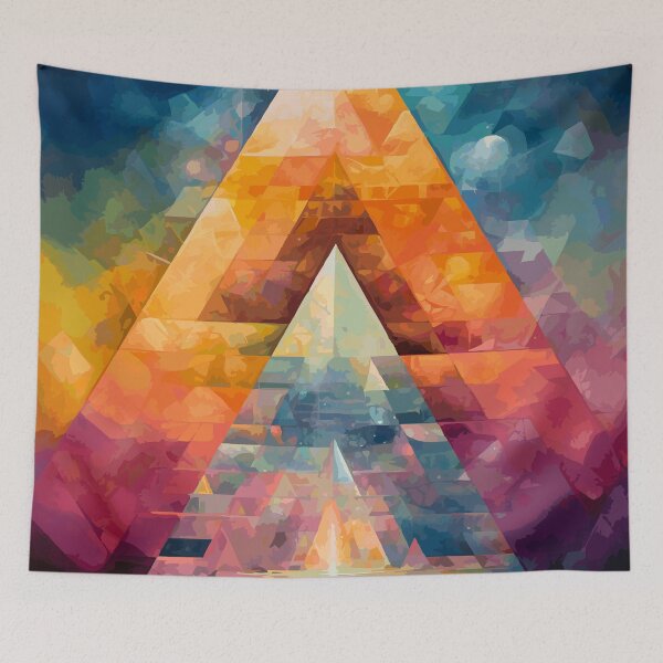 Item preview, Pyramids of Giza Abstract Art (Egypt) designed and sold by ArsUrbis.