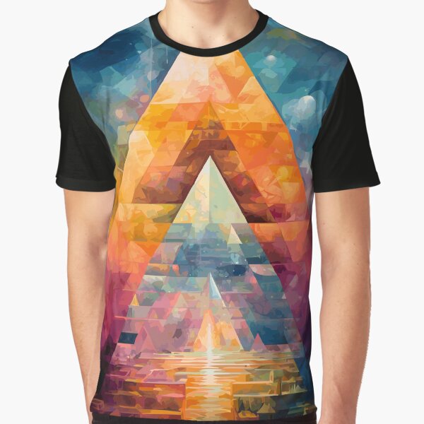 Item preview, Pyramids of Giza Abstract Art (Egypt) designed and sold by ArsUrbis.