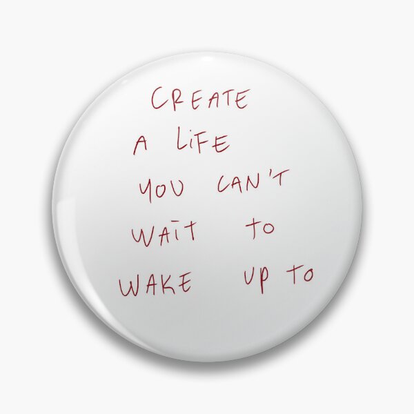 Item preview, Create A Life You Can’t Wait To Wake Up To designed and sold by DreamersSoul.