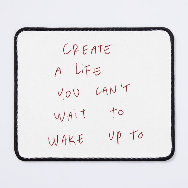 Item preview, Create A Life You Can’t Wait To Wake Up To designed and sold by DreamersSoul.