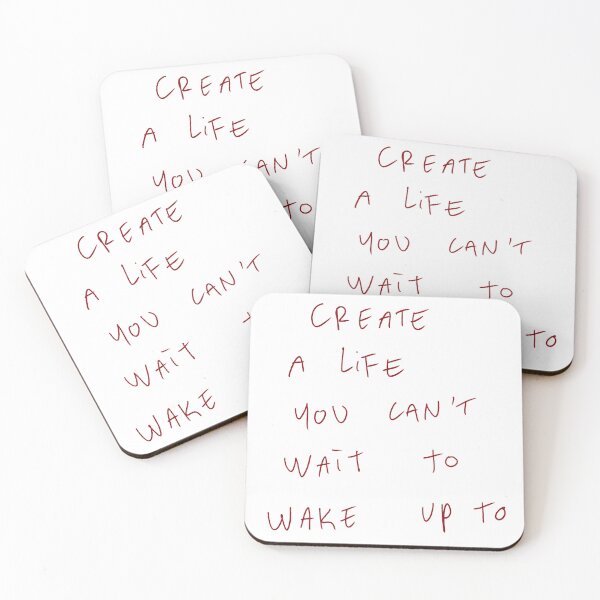 Item preview, Create A Life You Can’t Wait To Wake Up To designed and sold by DreamersSoul.