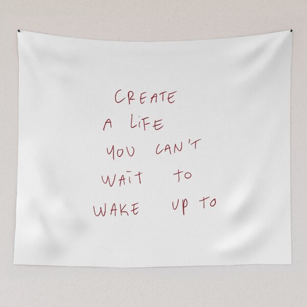 Item preview, Create A Life You Can’t Wait To Wake Up To designed and sold by DreamersSoul.