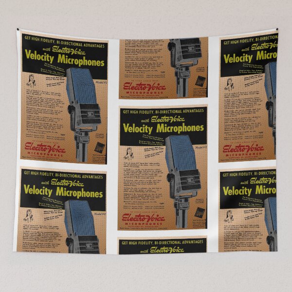 Item preview, Velocity Microphones advert. designed and sold by timothybeighton.