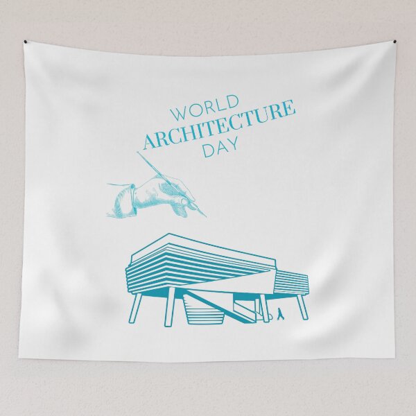 Item preview, World Architecture Day designed and sold by Simo0455.