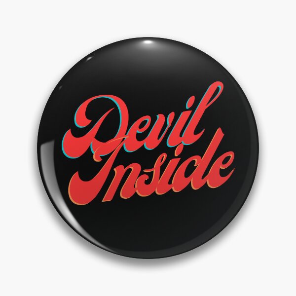 Item preview, Devil Inside Text designed and sold by kirkytracy.