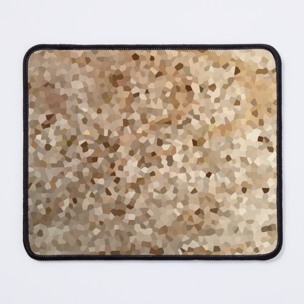 Item preview, Brown Mosaic Pattern Light Brown Shades Wood Tree designed and sold by jenmountainen.