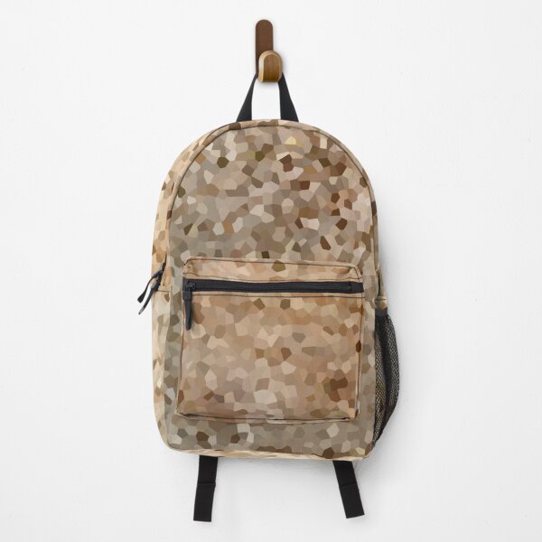 Item preview, Brown Mosaic Pattern Light Brown Shades Wood Tree designed and sold by jenmountainen.