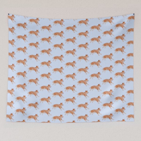 Item preview, Cute running red Australian cattle dog  designed and sold by Yaragold.