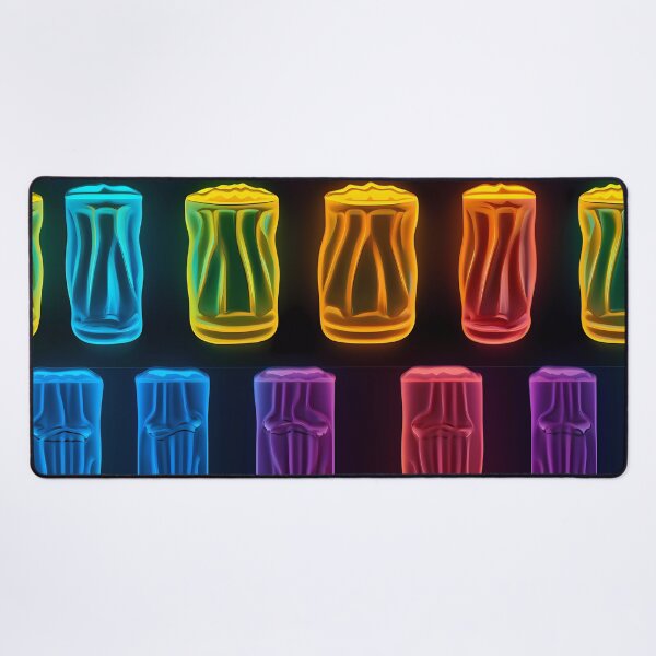 Item preview, "Neon 3D Bright Beer Design" designed and sold by Art-Vortex-fr.