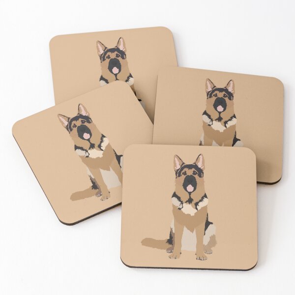 Item preview, German Shepherd Illustration! designed and sold by Alo.