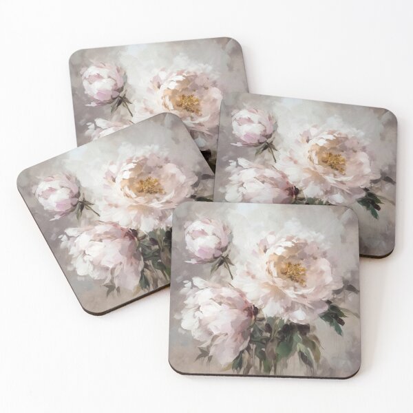 Item preview, Coquette aesthetic vintage painting of a bouquet of flowers designed and sold by Coquette Art.