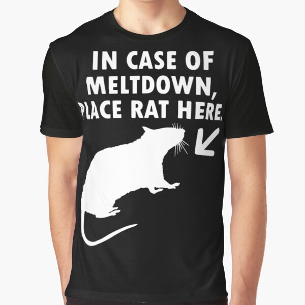 Artikel-Vorschau von Im Falle einer Kernschmelze platzieren Sie RAT hier, designt und verkauft von mgqotimd18.
