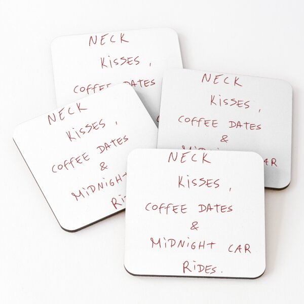Item preview, Neck Kisses, Coffee Dates & Midnight Car Rides designed and sold by DreamersSoul.