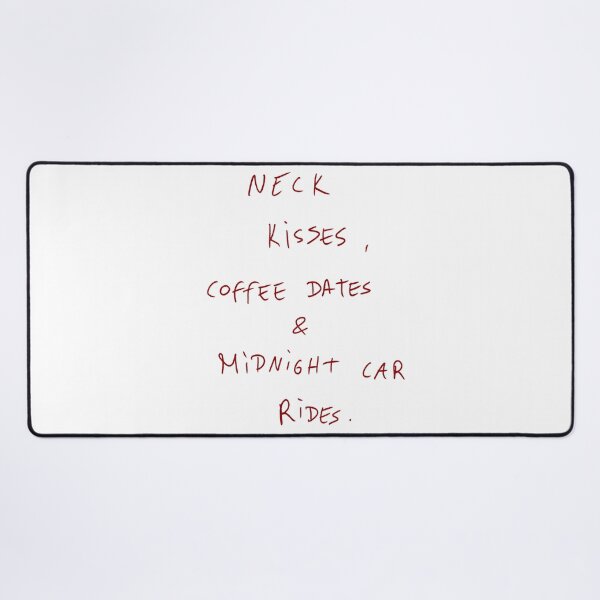Item preview, Neck Kisses, Coffee Dates & Midnight Car Rides designed and sold by DreamersSoul.