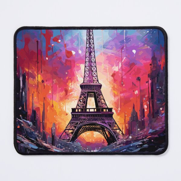Item preview, Eiffel Tower Futuristic Abstract Art (France) designed and sold by ArsUrbis.