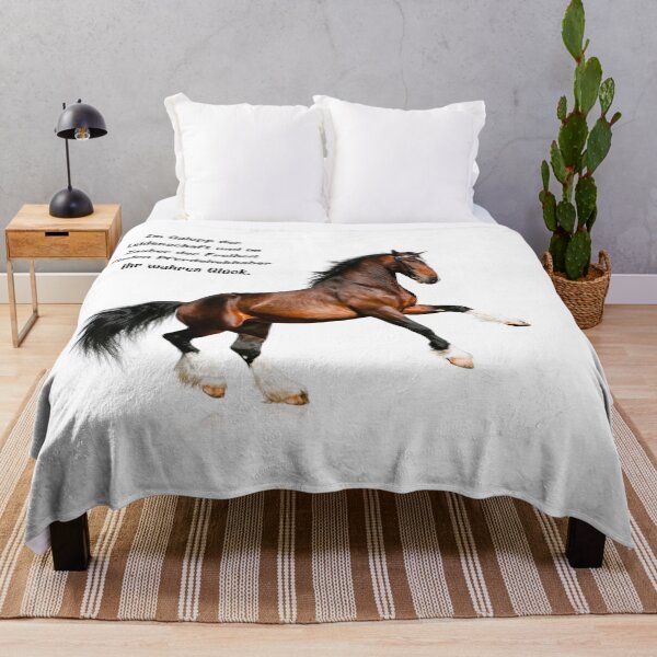 Item preview, A horse with a cool saying designed and sold by Katze49.