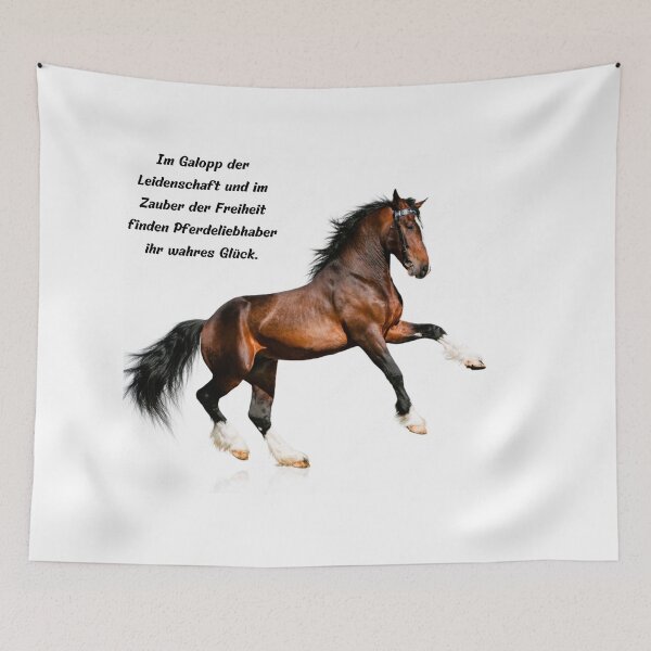 Item preview, A horse with a cool saying designed and sold by Katze49.