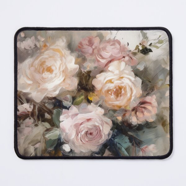 Item preview, Coquette aesthetic vintage painting of a bouquet of flowers designed and sold by Coquette Art.