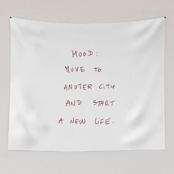 Item preview, Mood: Move To Another City And Start A New Life designed and sold by DreamersSoul.