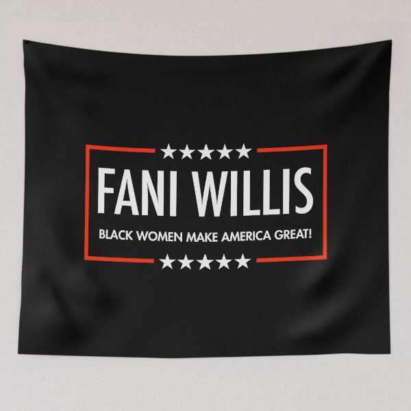 Item preview, Fani Willis - Black Women Make America Great (Black) designed and sold by Thelittlelord.