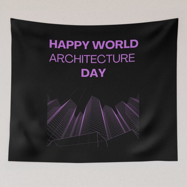 Item preview, World Architecture Day designed and sold by Simo0455.