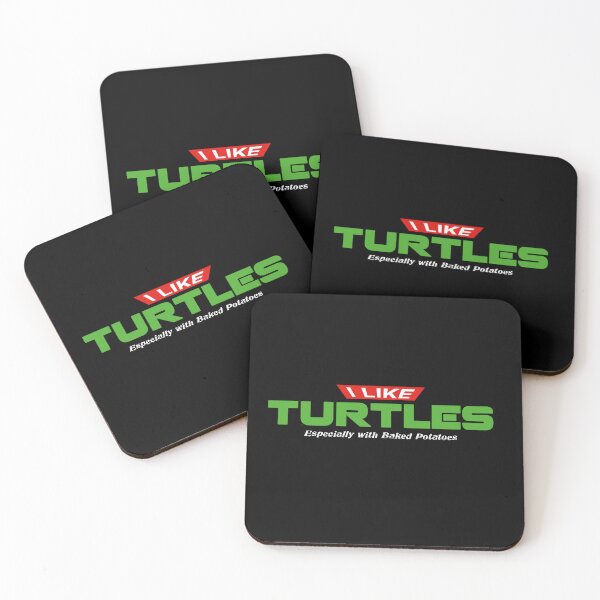 Item preview, I Like Turtles - Especially with Baked Potatoes designed and sold by Wonderbouy.