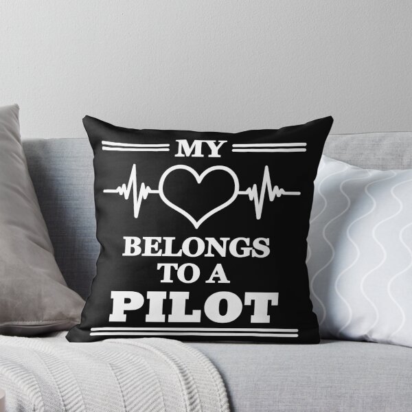 Item preview, My heart belongs to a pilot designed and sold by TrendyDesigns.