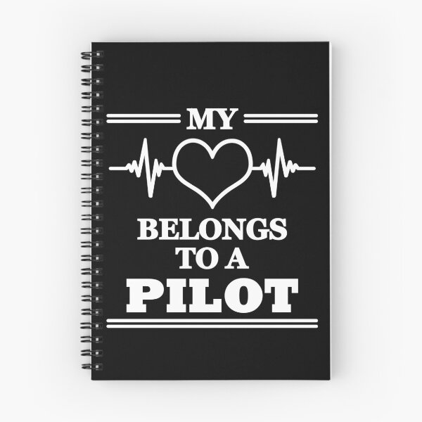 Item preview, My heart belongs to a pilot designed and sold by TrendyDesigns.
